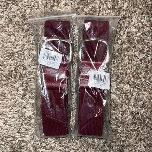 Women’s Maroon Softball Belts